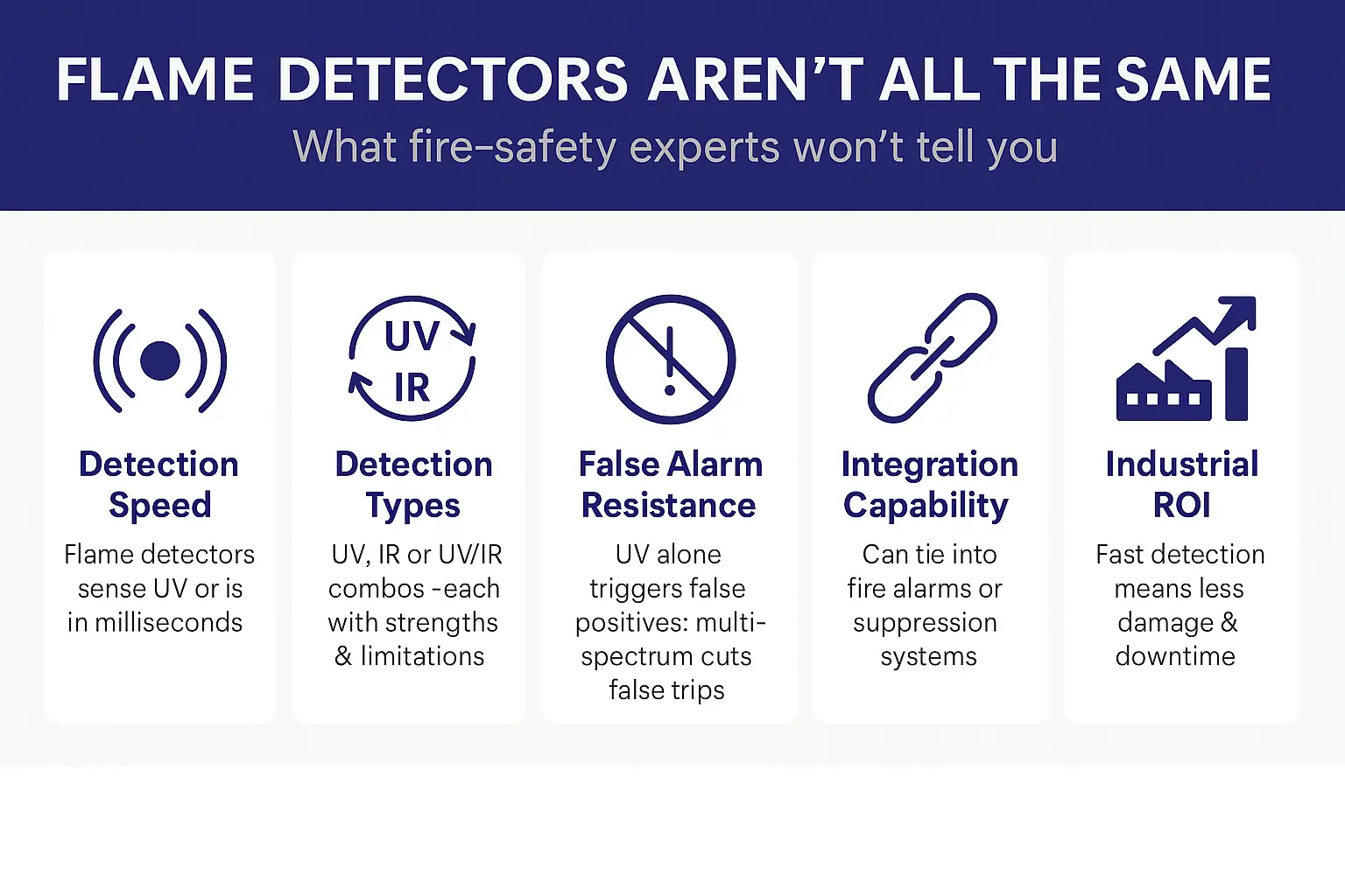 Flame Detectors Aren't All the Same What Fire Safety Experts Won't Tell You